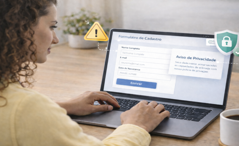 Aviso de privacidade: onde errar custa caro