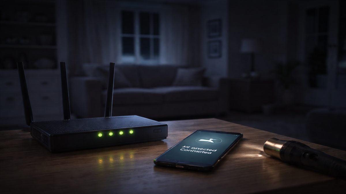 Por que a internet cai quando falta luz, mesmo com o Wi-Fi ligado