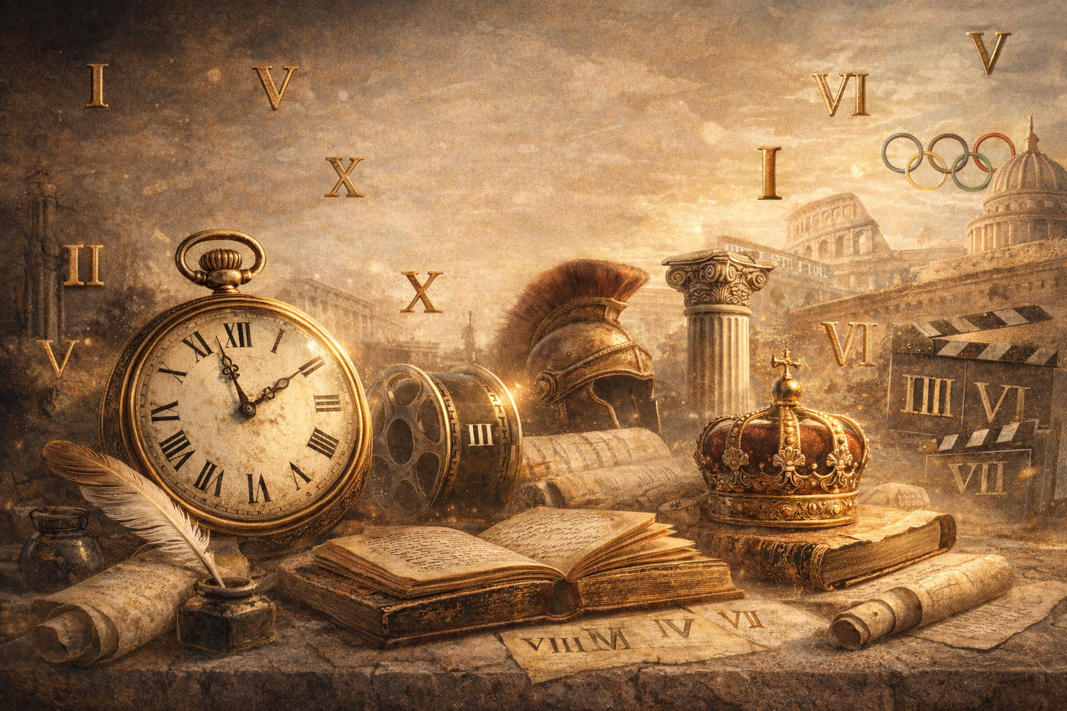 Algarismos romanos: o sistema antigo que se recusa a desaparecer