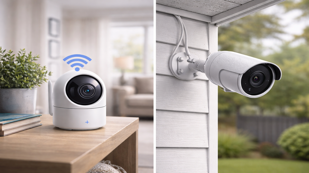 Câmera Wi-Fi ou cabeada: qual funciona melhor em casa?