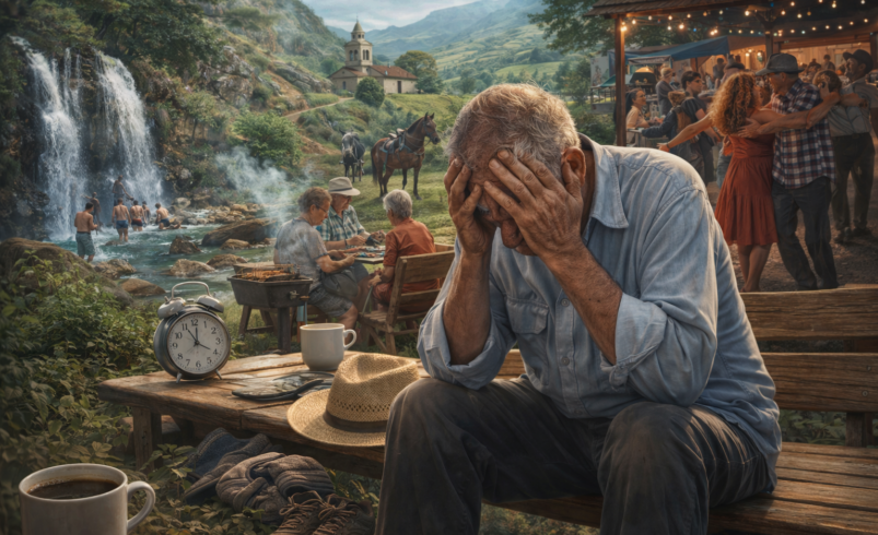 O causo das férias que cansaram mais que serviço