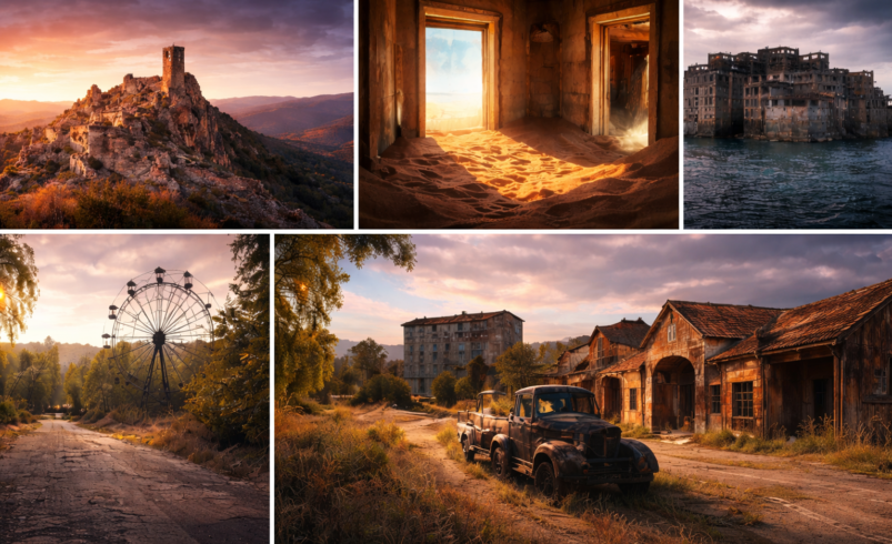 Lugares lindos que a natureza está lentamente apagando