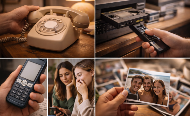 Coisas que eram normais e hoje parecem estranhas