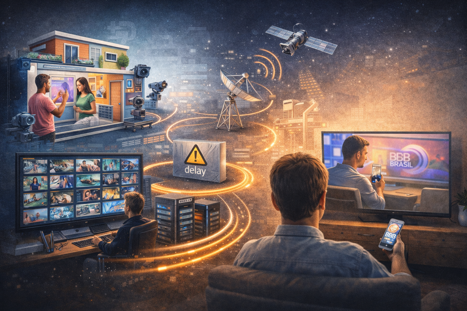 Como o sinal do BBB chega até a sua casa