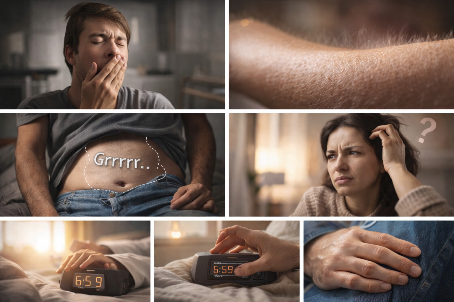 Coisas estranhas que o corpo humano faz sem pedir permissão