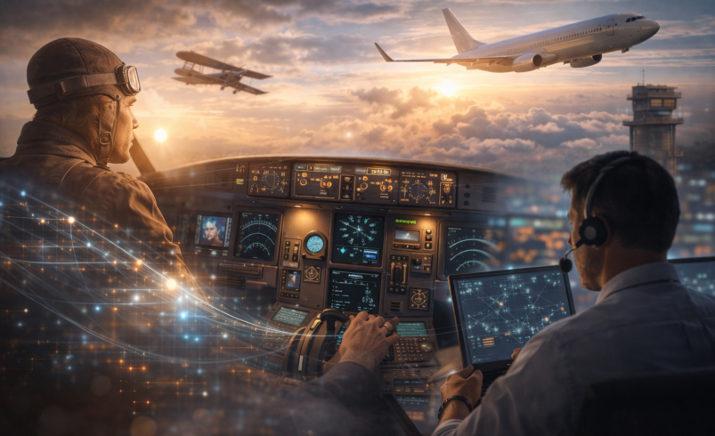 Como a tecnologia tornou o voo mais seguro ao longo do tempo
