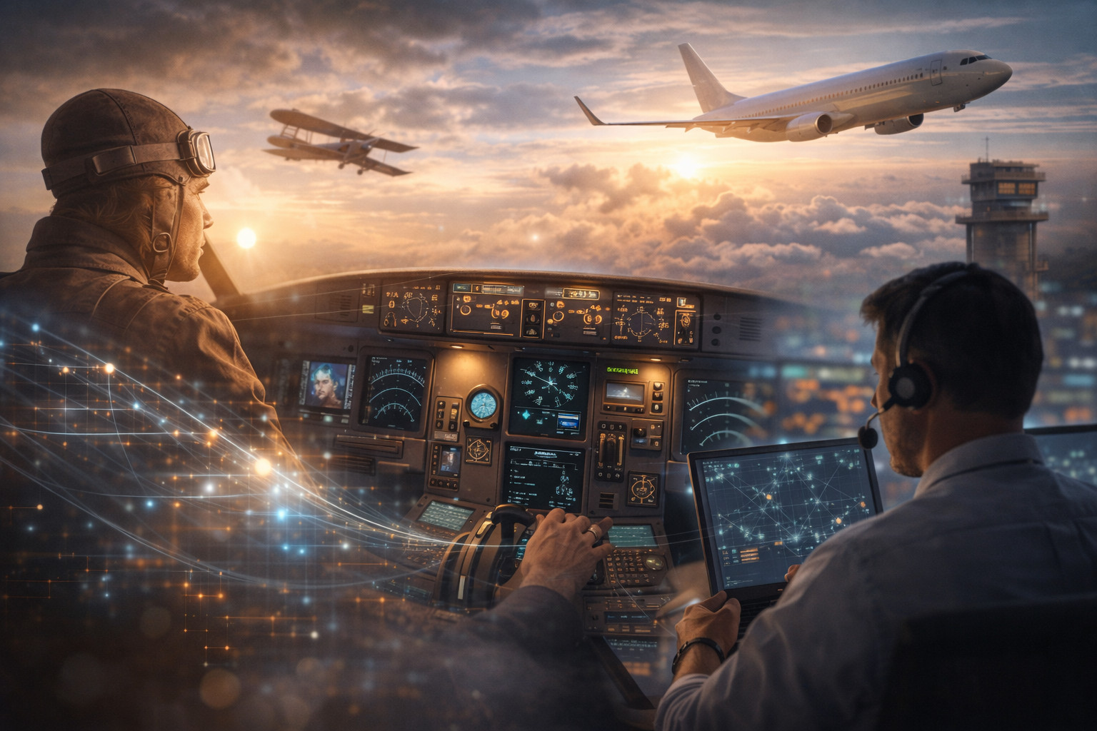 Como a tecnologia tornou o voo mais seguro ao longo do tempo