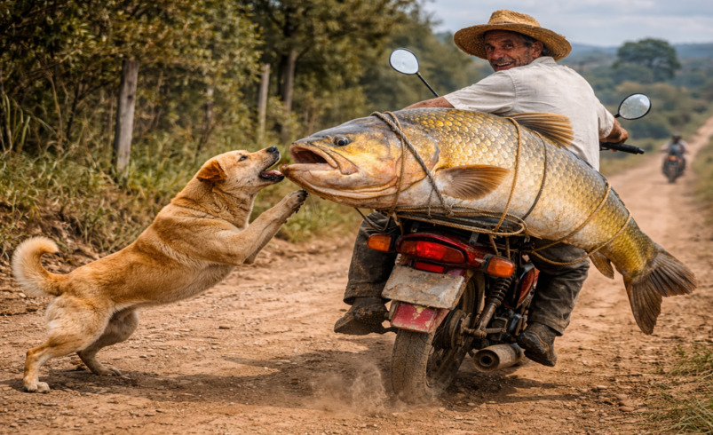 Gasolina tentou morder o peixe