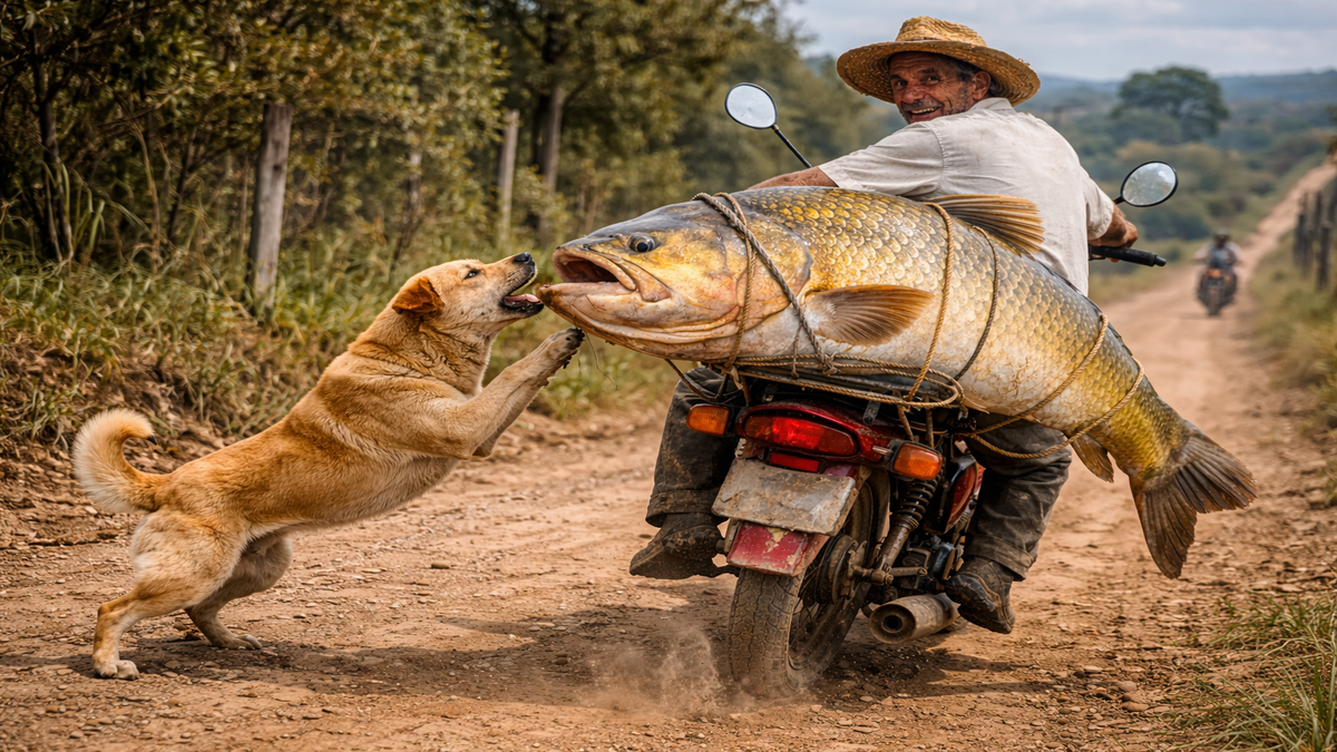 Gasolina tentou morder o peixe