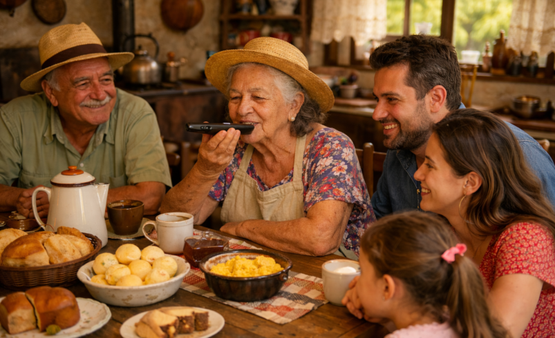 O causo do áudio de WhatsApp que ninguém teve coragem de interromper