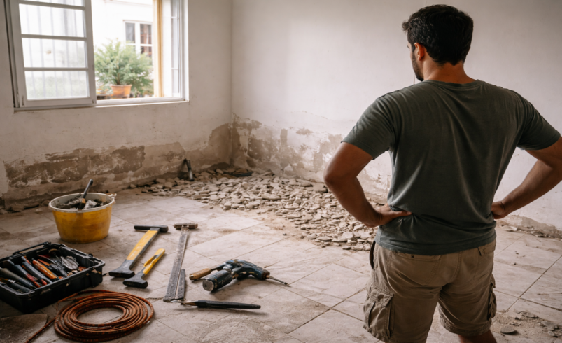 Reforma em casa simples: por onde começar sem gastar errado