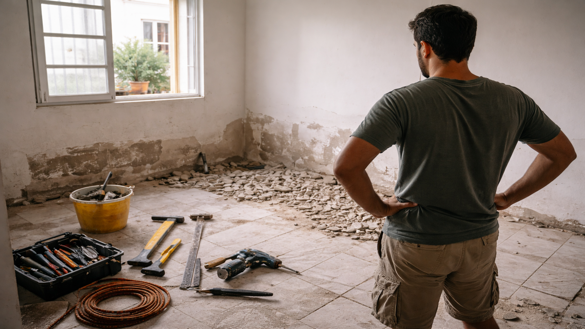 Reforma em casa simples: por onde começar sem gastar errado