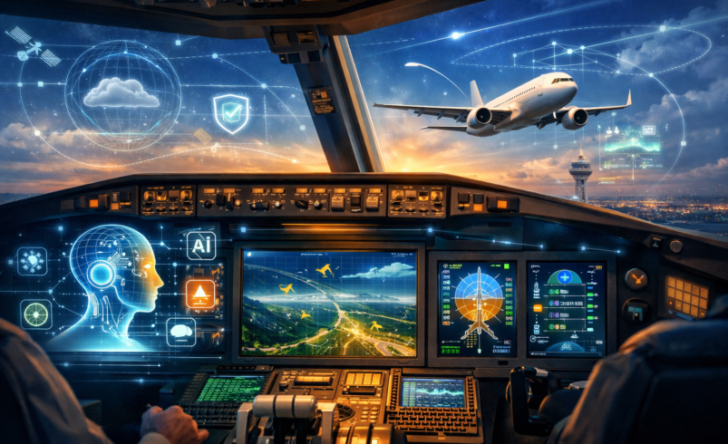 Como a inteligência artificial já atua em aviões