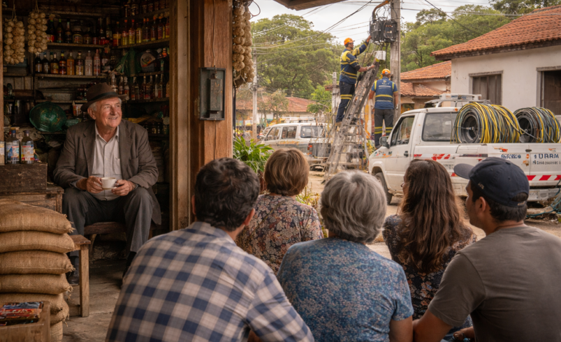 O dia que a internet chegou lá em São Bento do Córrego