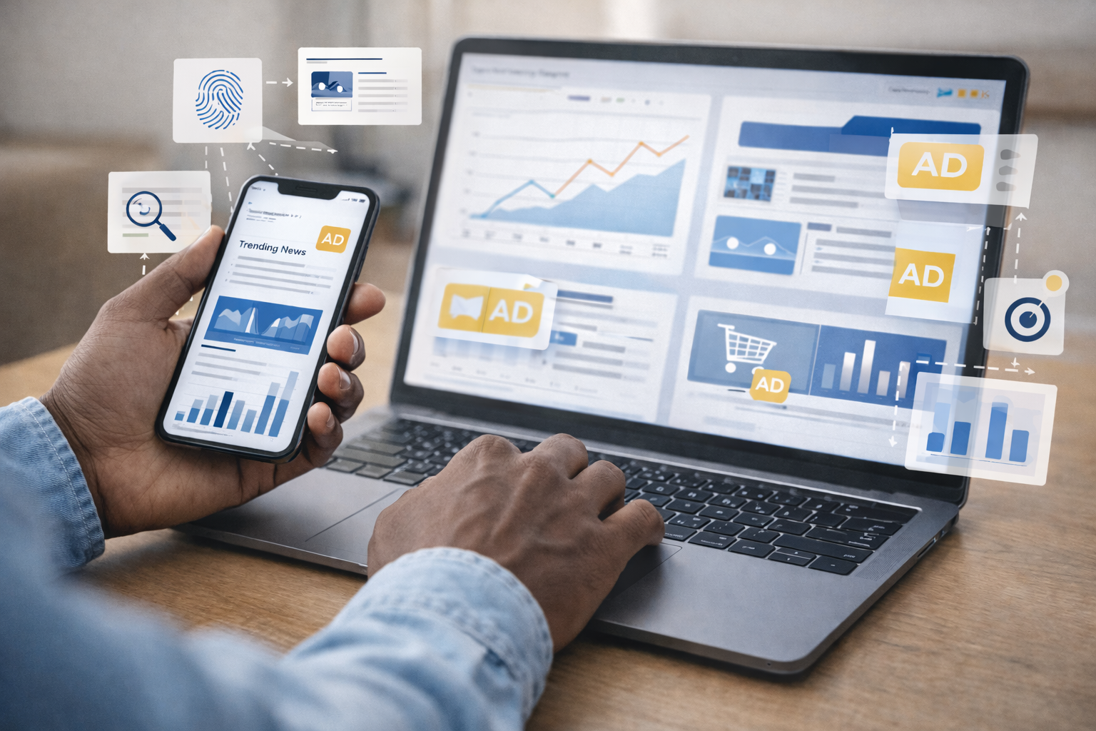 Por que anúncios parecem adivinhar você