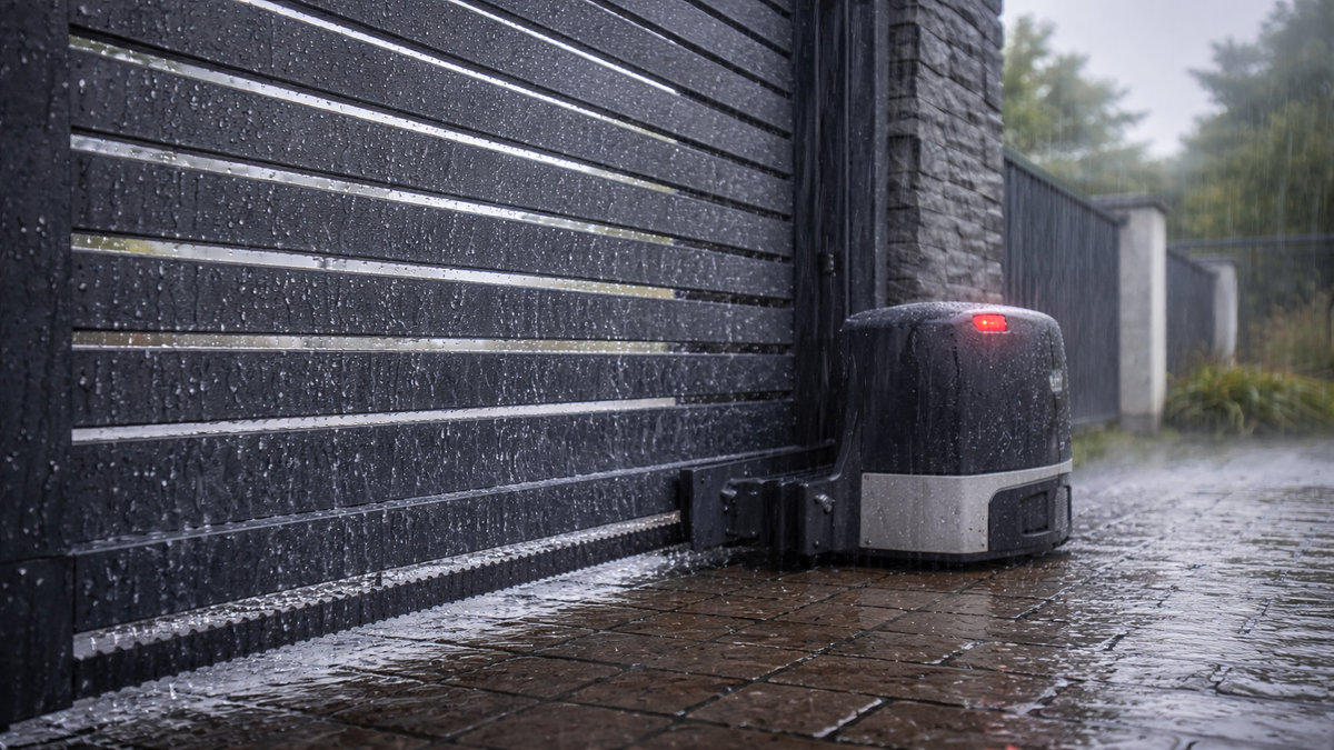 Portão Eletrônico: Por que as falhas são comuns em dias de chuva?