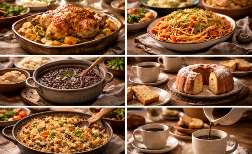 Pratos simples que viram tradição familiar