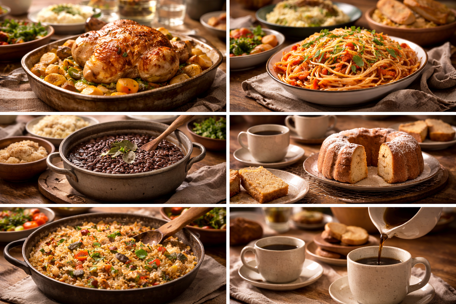 Pratos simples que viram tradição familiar