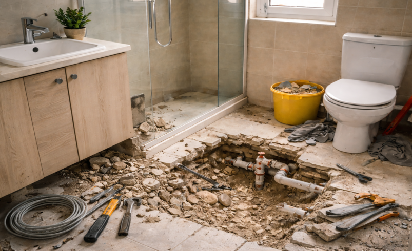 Reformar um banheiro simples pode sair caro? Veja os custos que ninguém avisa