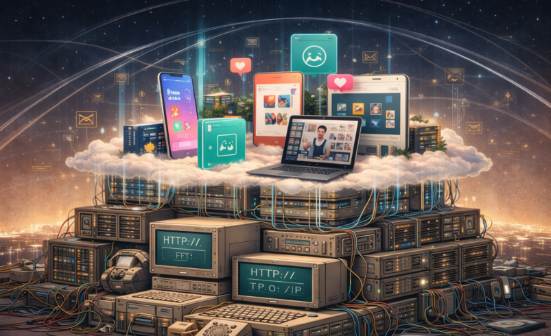 Coisas modernas que ainda dependem de soluções dos anos 90