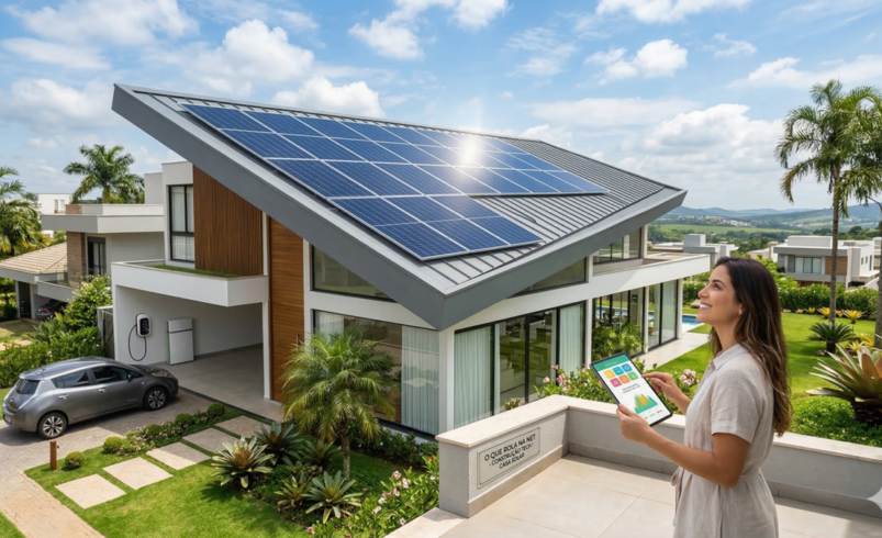 Energia Solar Residencial: O Guia Definitivo para Reduzir a Conta de Luz em até 95%