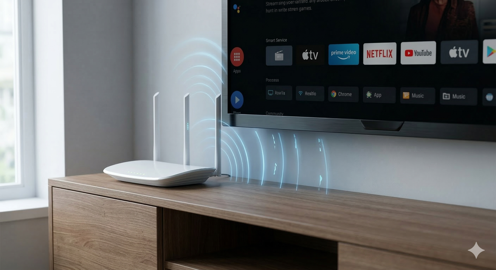 O roteador perto da TV interfere no sinal? Mitos e verdades sobre o Wi-Fi na sala